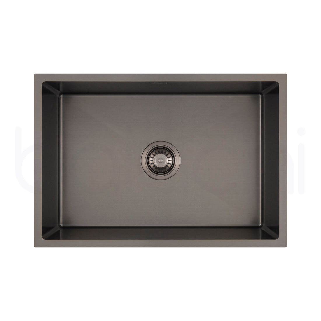 Baiachi 650x450 Handmade Kitchen and Laundry Stainless Steel Sink Single Bowl Top Undermount Antique Bronze