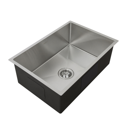 Baiachi 650x450 Handmade Kitchen and Laundry Stainless Steel Sink Single Bowl Top Undermount