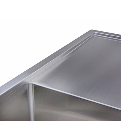 Baiachi 750x450 Handmade Kitchen Stainless Steel Sink Single Bowl Drainer Top Undermount