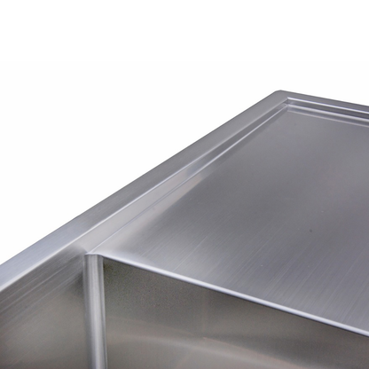 Baiachi 750x450 Handmade Kitchen Stainless Steel Sink Single Bowl Drainer Top Undermount