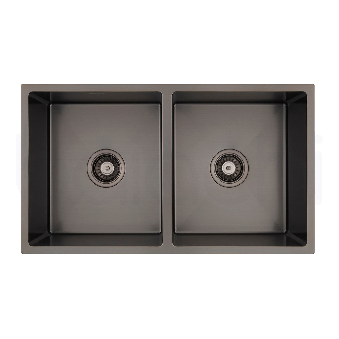 Baiachi 770x450 Handmade Kitchen and Laundry Stainless Steel Sink Double Bowl Top Undermount Antique Bronze