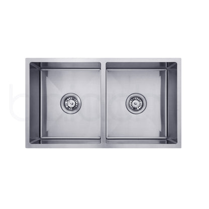 760X440mm Handmade Laundry Kitchen Sink Top/Under Mount Stainless Steel