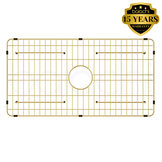 Baiachi Kitchen Sink Grid Brushed Gold