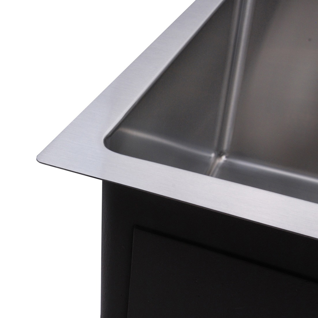 Baiachi 790x450 Handmade Kitchen and Laundry Stainless Steel Sink Double Bowl Top Undermount