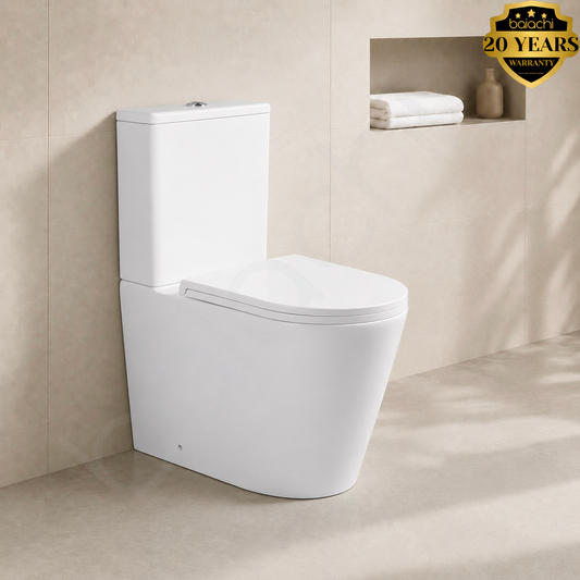 Baiachi Bravo Vortex Rimless Tornado Toilet Suite BTW2