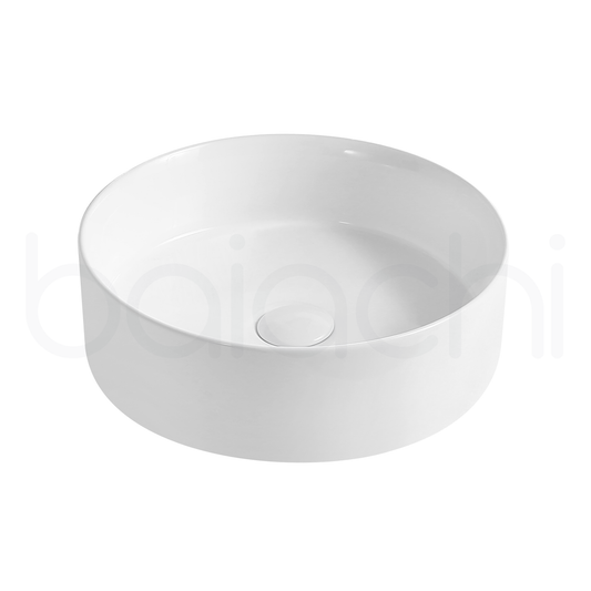 Baiachi 360mm Ceramic Above Counter Basin White