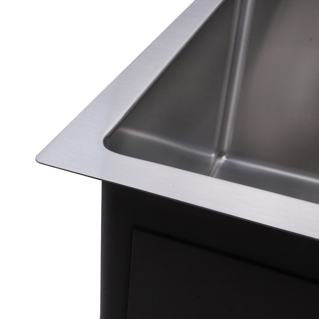 Baiachi 870x450 Handmade Kitchen and Laundry Stainless Steel Sink Double Bowl Top Undermount
