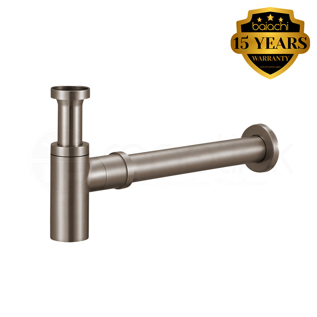 Baiachi Moreton Brass Bottle Trap 40mm Antique Bronze