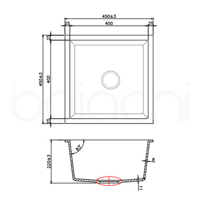 Baiachi Single Bowl Granite Kitchen Sink White