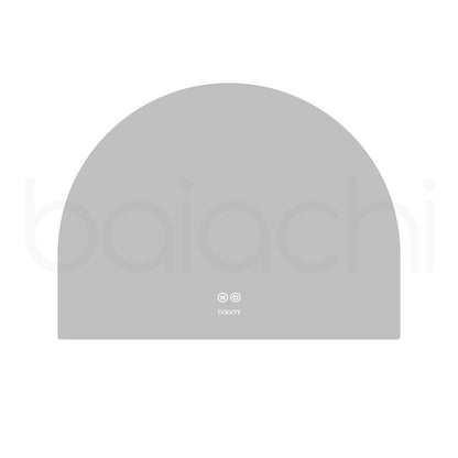 Baiachi LED Halfmoon 1200mmx900mm Backlit Anti-Fog Mirror