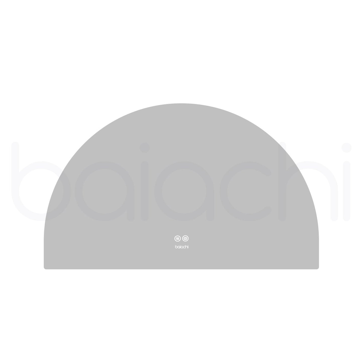 Baiachi LED Square 1500x800mm Backlit Anti-Fog Mirror