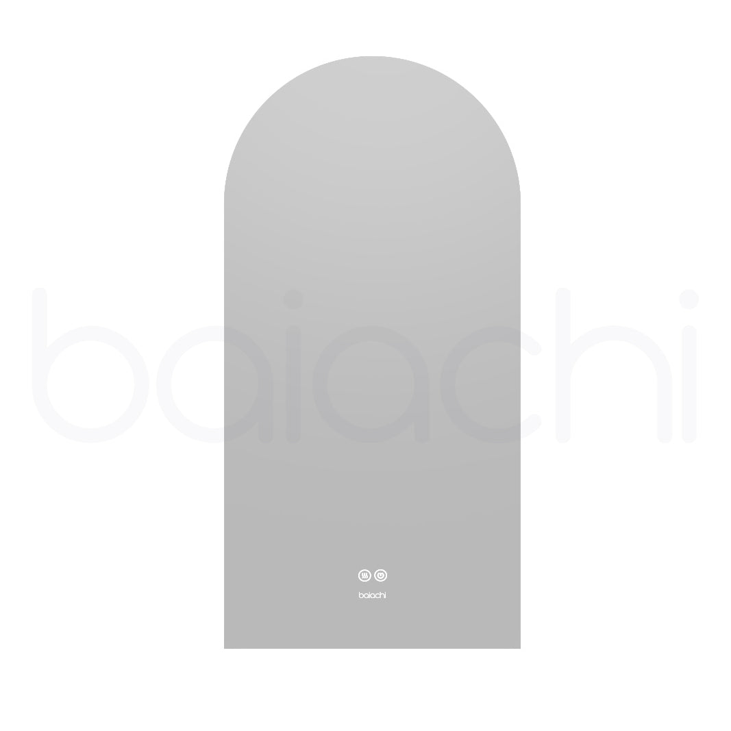Baiachi LED ARCH 450mmx900mm Backlit Anti-Fog Mirror