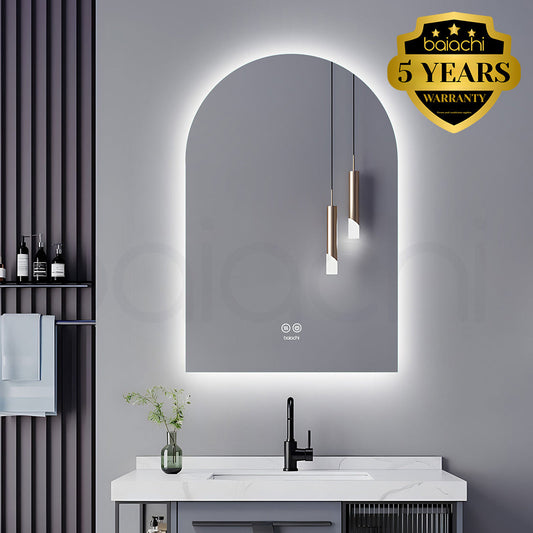 Baiachi LED ARCH 600mmx900mm Frameless Mirror