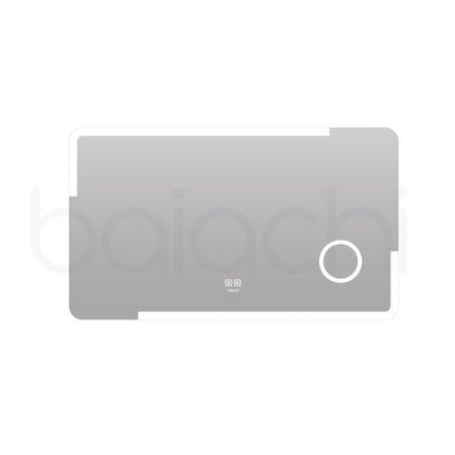 Baiachi LED Square 1200x800mm Anti-Fog Mirror with Magnifier