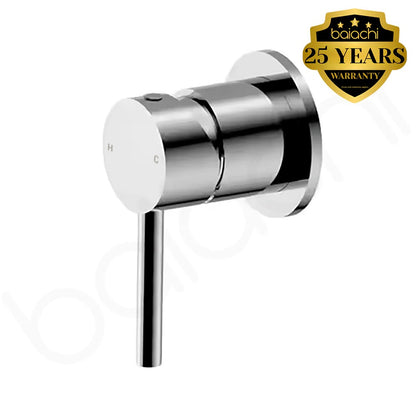 Baiachi Moreton Slimline Wall Mixer Chrome