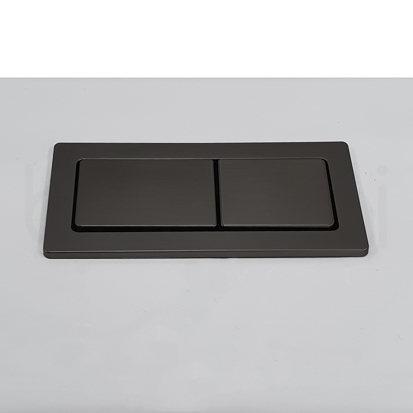 Baiachi Toilet Suite Cistern Lid Flushing Buttons Gun Metal
