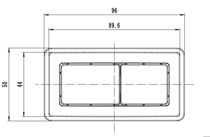 Baiachi Toilet Suite Cistern Lid Flushing Buttons Matte Black