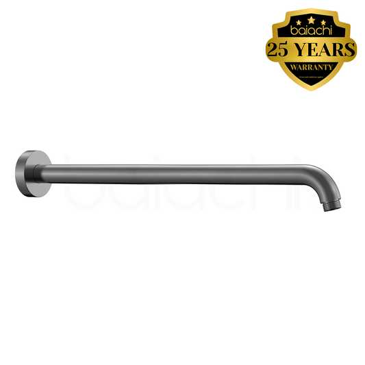 Moreton Round Wall Shower Arm Gun Metal