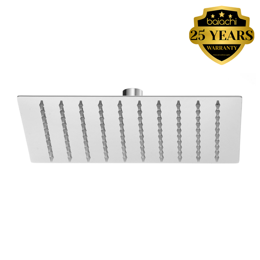 Mackenzie Square Stainless Steel Shower Head 250mm Chrome