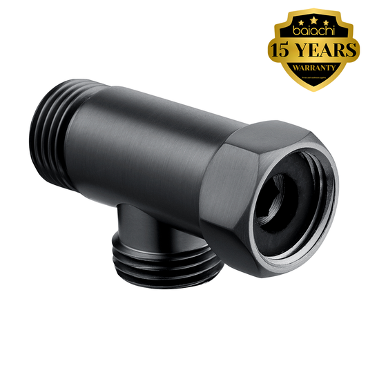 1/2 Union BSP FMM Thread Tee Type 3 Way Brass Pipe Fitting Adapter Coupler Connector Gun Metal