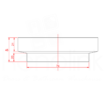 Baiachi 115 x 115mm Square Tile Insert Floor Waste 75mm outlet Chrome