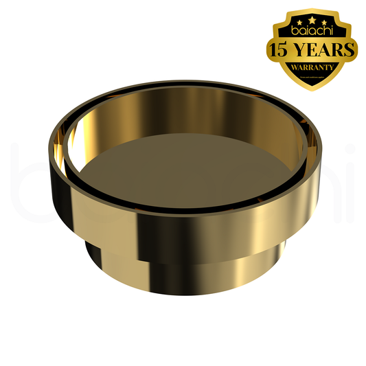 Baiachi 115mm Round Tile Insert Floor Waste Brushed Gold