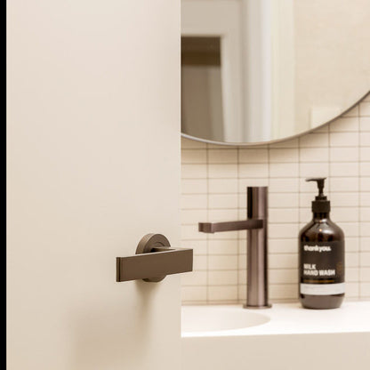 Zanda Boston Privacy Set Graphite Nickel