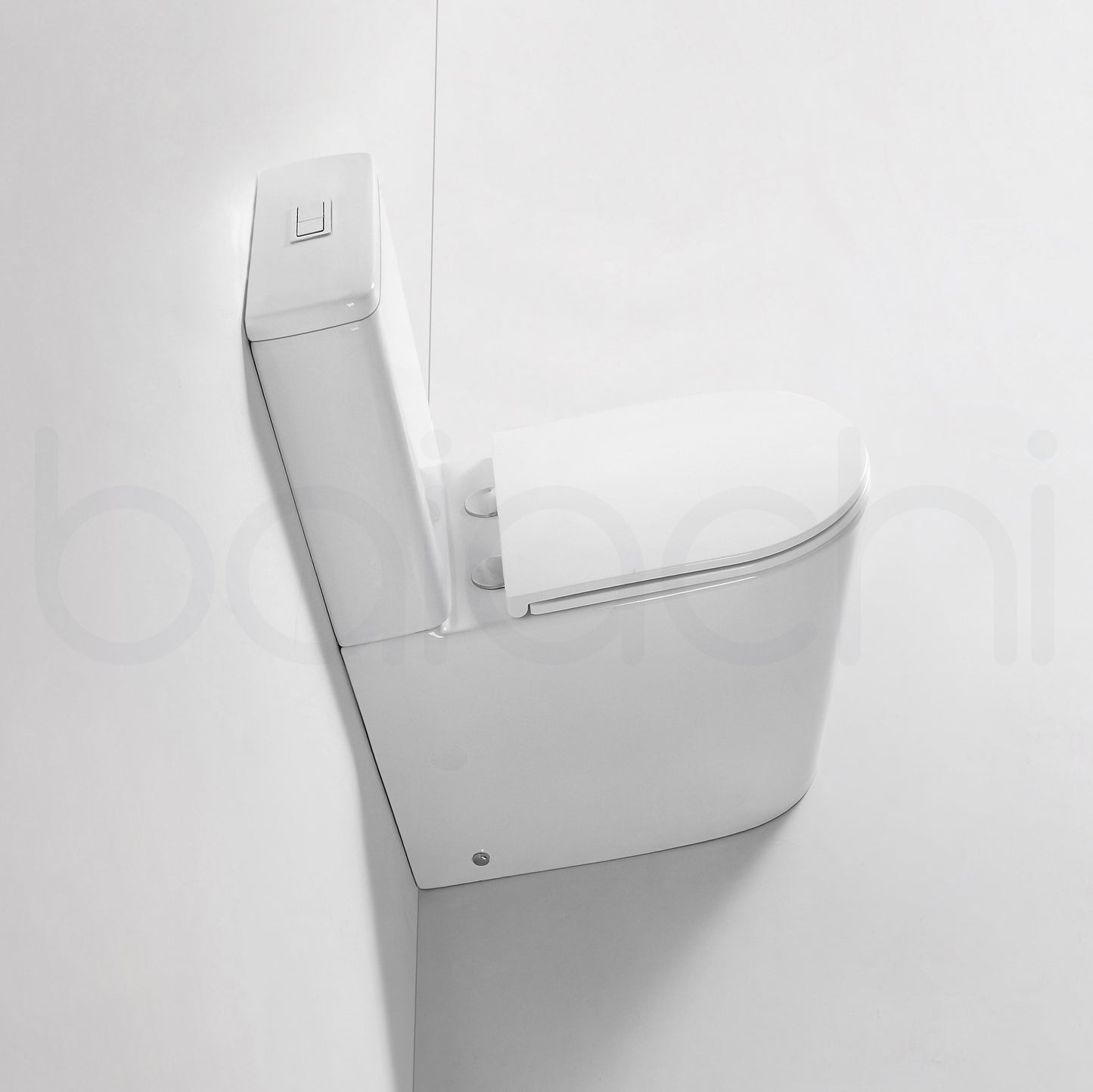 Baiachi Lora Tornado Rimless Quiet Flush Toilet Suite