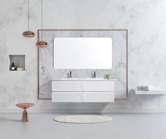 Hampton 1500mm PVC Wall Hung Bathroom Vanity Cabinet