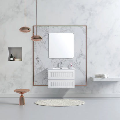 Hampton 750mm PVC Wall Hung Bathroom Vanity Cabinet