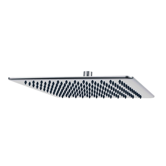 Ikon Seto Square Stainless Steel Shower Head 300mm Chrome