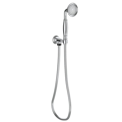 Ikon Clasico Handshower On Wall Outlet Bracket Chrome