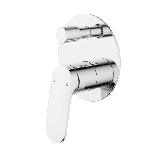 Sulu II Wall Mixer With Diverter Chrome