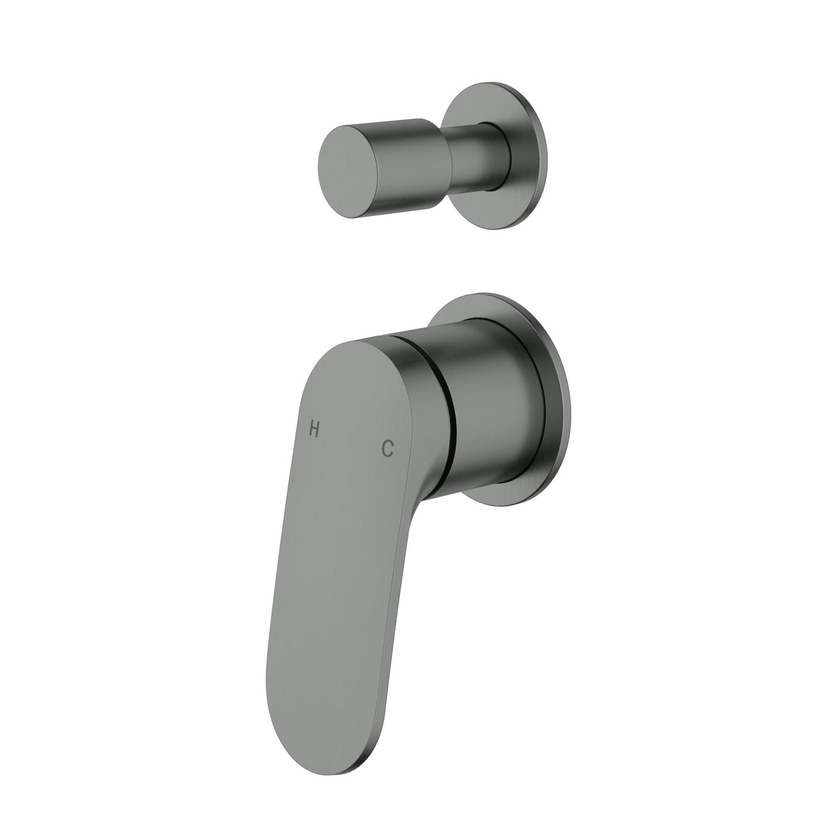 Sulu II Wall Mixer With Diverter Gun Metal