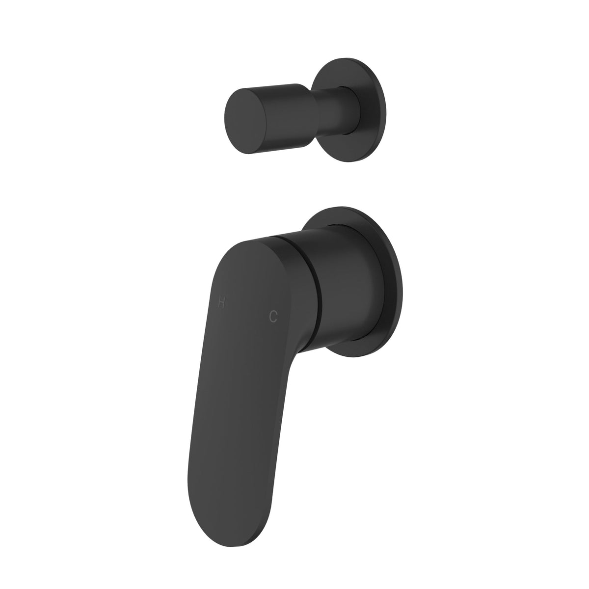 Sulu II Wall Mixer With Diverter Matte Black