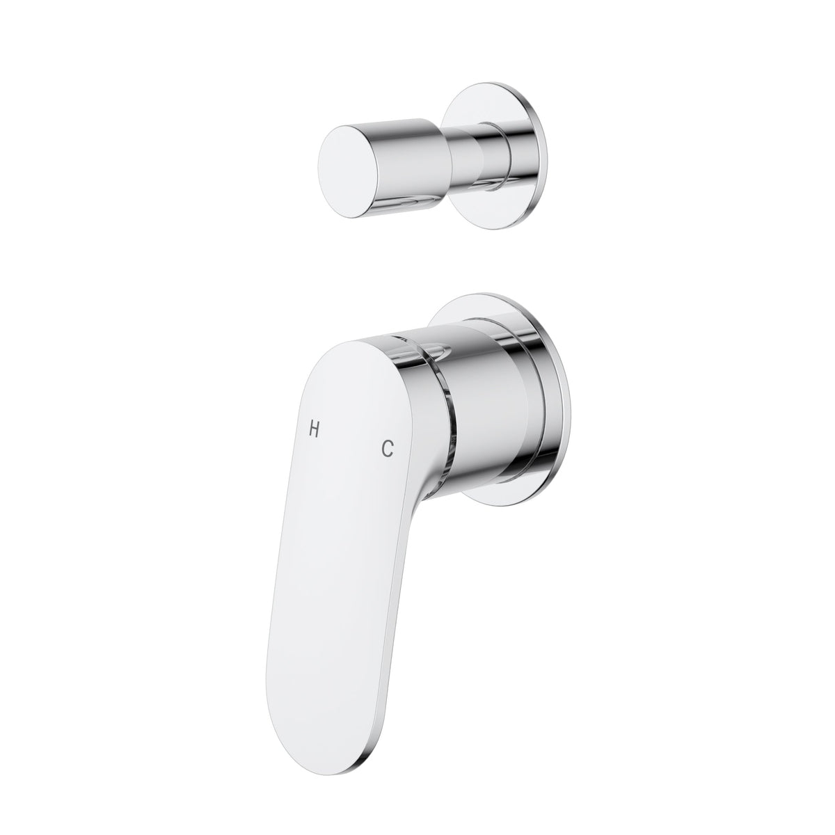 Sulu II Wall Mixer With Diverter Chrome
