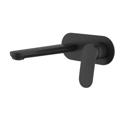 Sulu II Wall Basin Mixer Matte Black