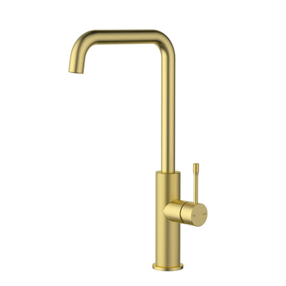 Linie Kitchen And Laundry Sink Mixer Brushed Gold