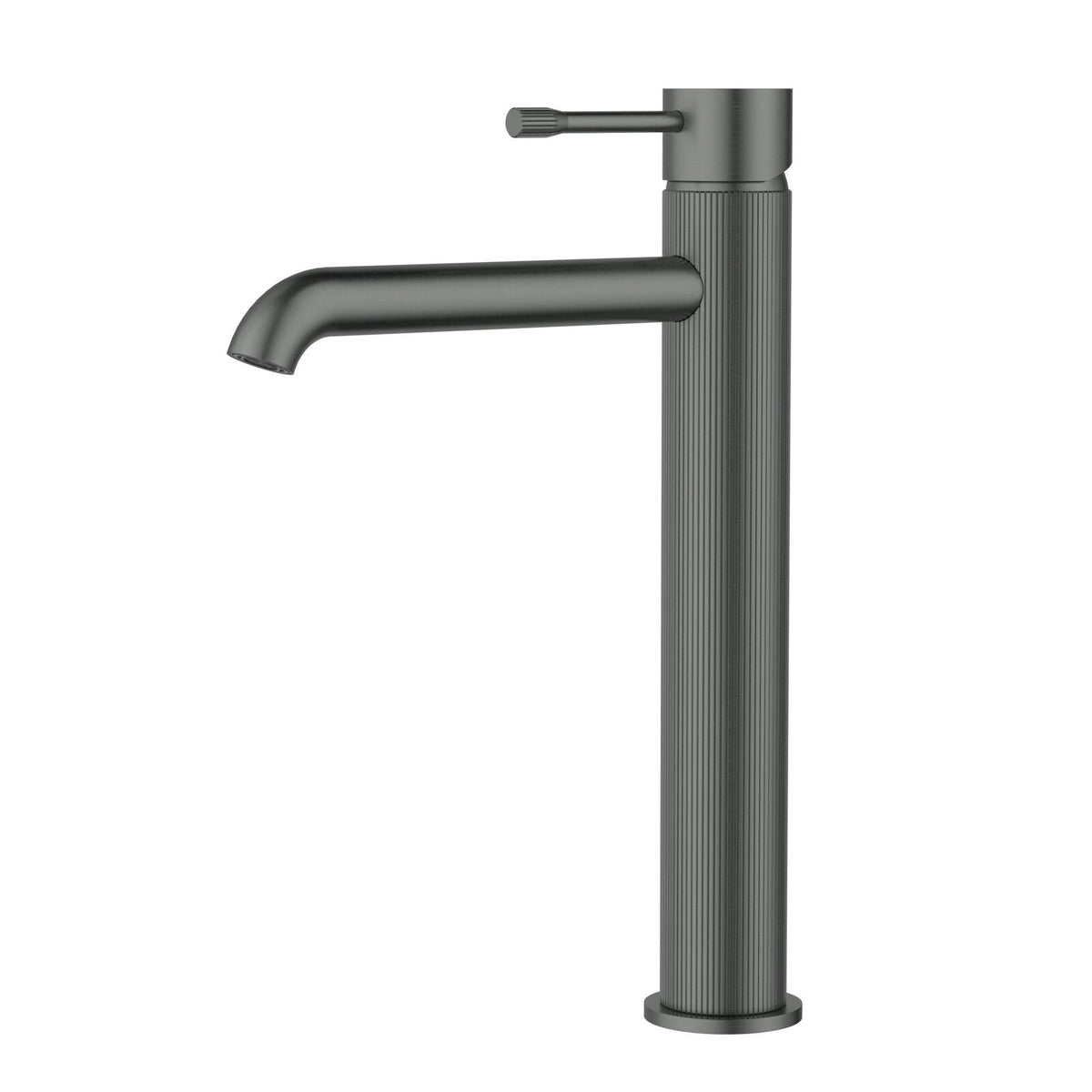 Linie High Rise Basin Mixer Gun Metal