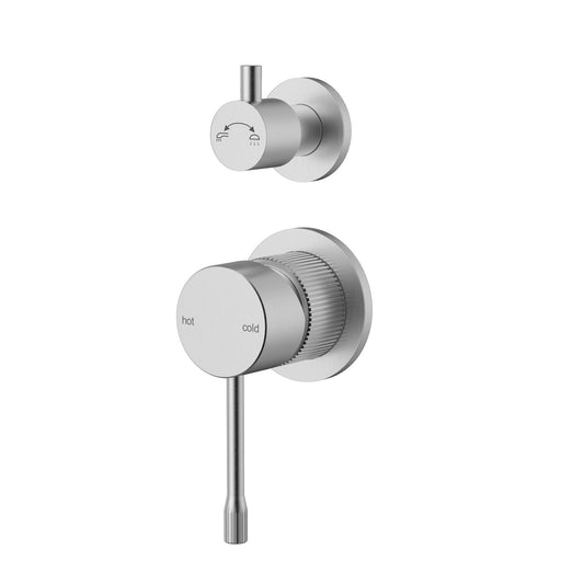 Linie Wall Mixer With Diverter Brushed Nickel