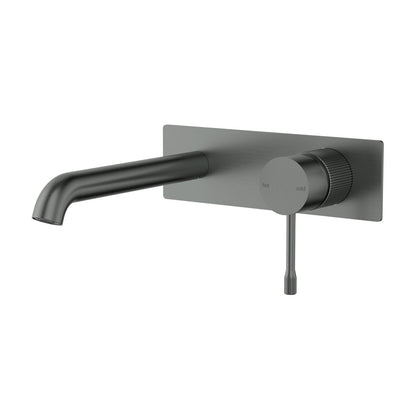 Linie Wall Basin Mixer Gun Metal