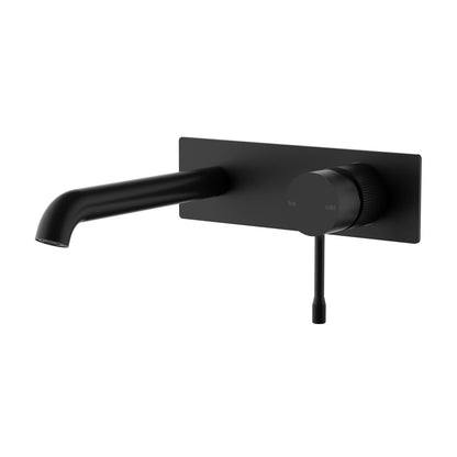Linie Wall Basin Mixer Matte Black