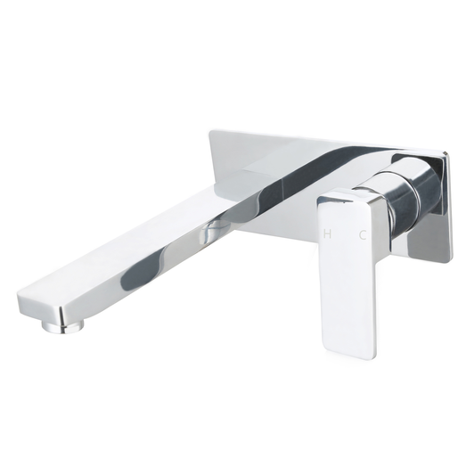 Ikon Ceram Wall Mixer With Spout Chrome