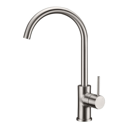 Ikon Hali Kitchen And Laundry Sink Mixer Brushed Nickel