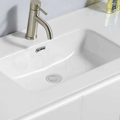Ivana 600mm PVC Water Proof Bathroom Vanity Ceramic Basin