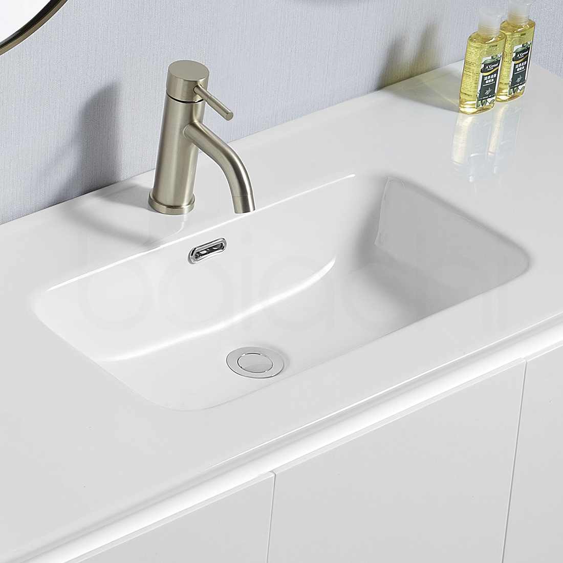 Ivana 900mm PVC Water Proof Bathroom Vanity Right Drawers Ceramic Basin
