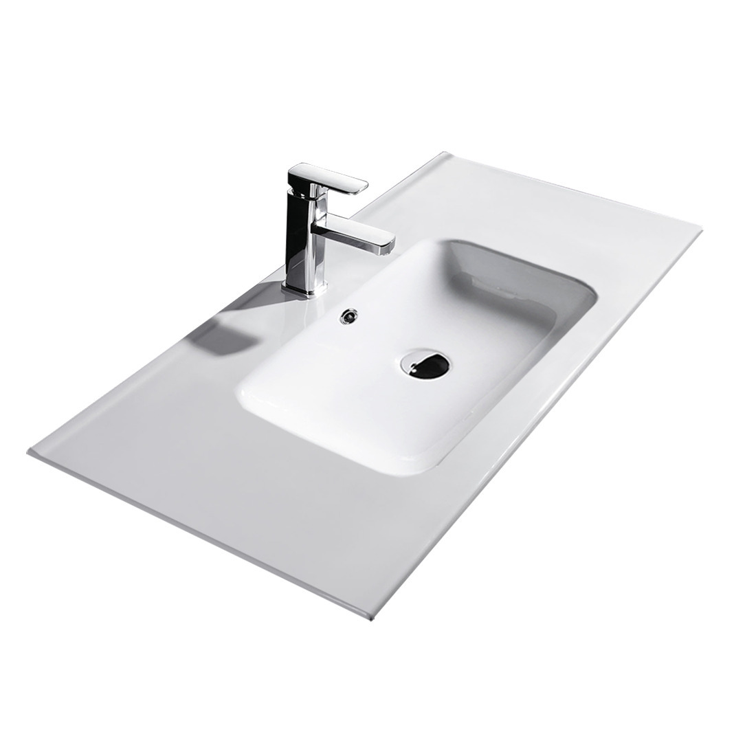 Ivana 900mm PVC Water Proof Bathroom Vanity Right Drawers Ceramic Basin