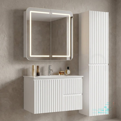 Baiachi 750x750 Round Edge LED Mirror Cabinet