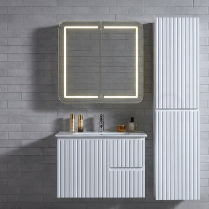 Baiachi 750x750 Round Edge LED Mirror Cabinet
