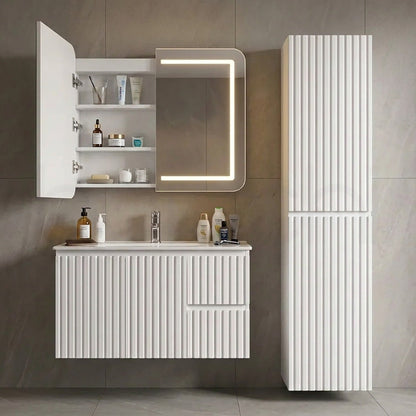 Baiachi 900x750 Round Edge LED Mirror Cabinet